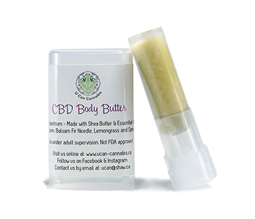 CBD Body Butter stick – 5 essential oils