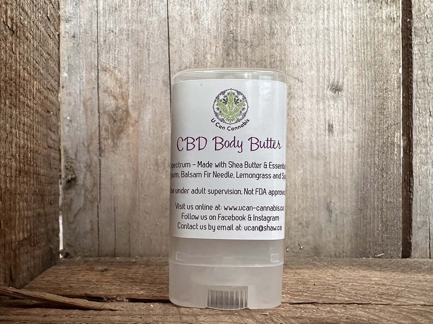 body butter stick 5 oils